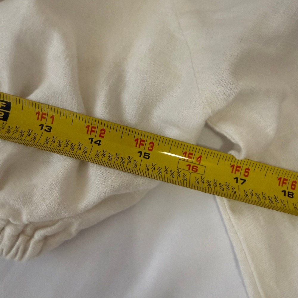 VICI Cutout Maxi Dress White Long Sleeve Button Back Boho Chic Size Small - Picture 14 of 16